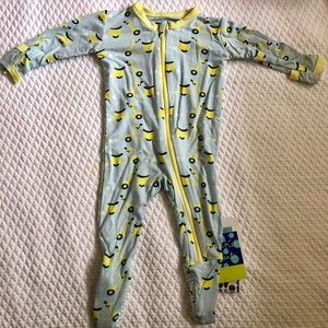 Kickee Pants 3-6m Footed Pajamas